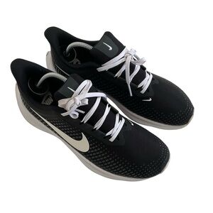 Nike Womens Power Flight Cheerleading Stunt Sneakers Sz 9 Black White Sporty